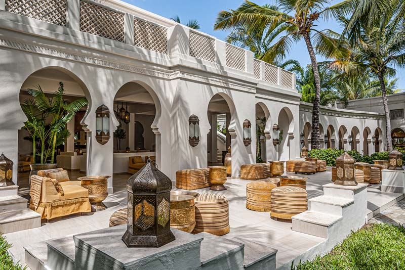 Beach hotel in Zanzibar