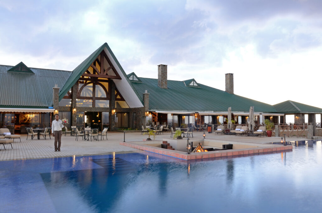 Example of lodge accommodation in Tanzania