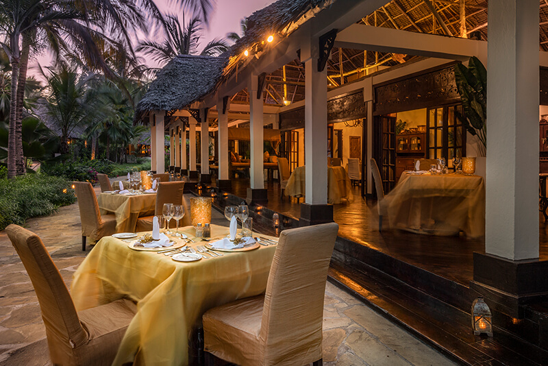 Luxurious private villa exterior with plunge pool at The Palms Zanzibar