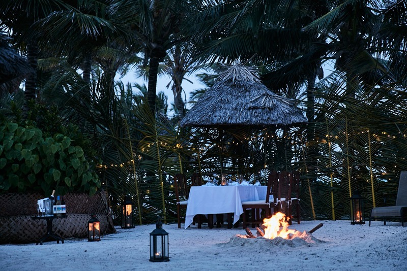 Exquisite dining setup at one of Baraza Resort's restaurants
