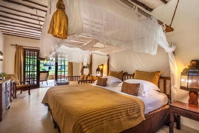 The Frangipani Spa area at Breezes Beach Club & Spa Zanzibar