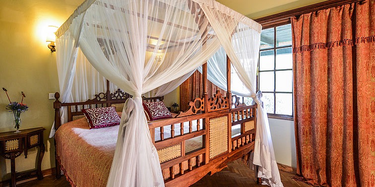A charming garden room at Ngare Sero Mountain Lodge