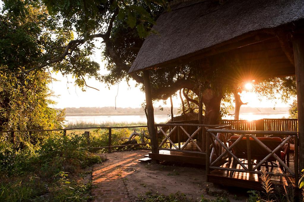 Guests relaxing by the pool or in the lounge at Selous Kinga Lodge